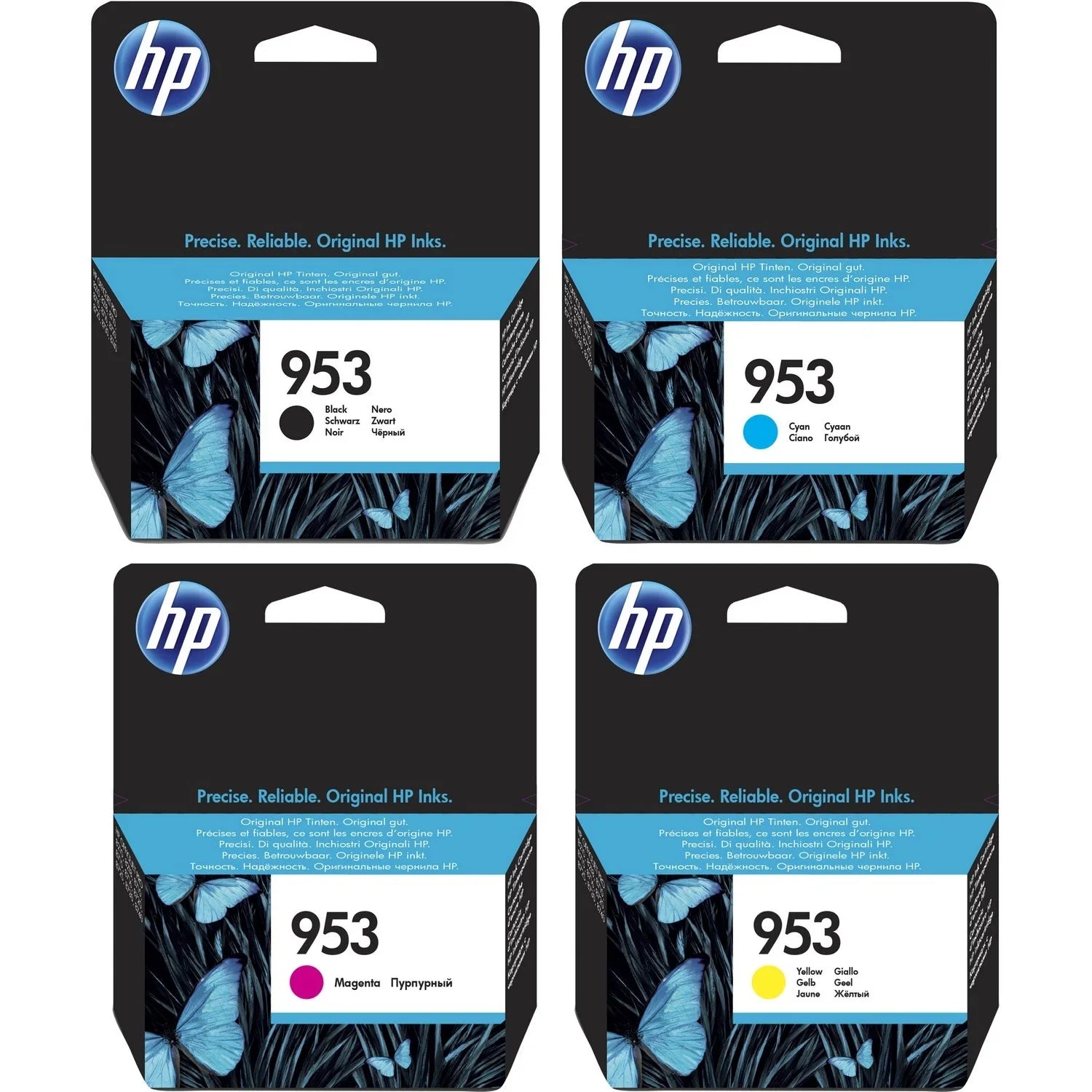 HP 953 Original Ink Advantage Cartridge For HP OfficeJet Pro 7740 - F6U13AE - eBuy UAE